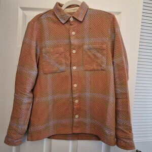 Wax London Whiting overshirt pink/blue